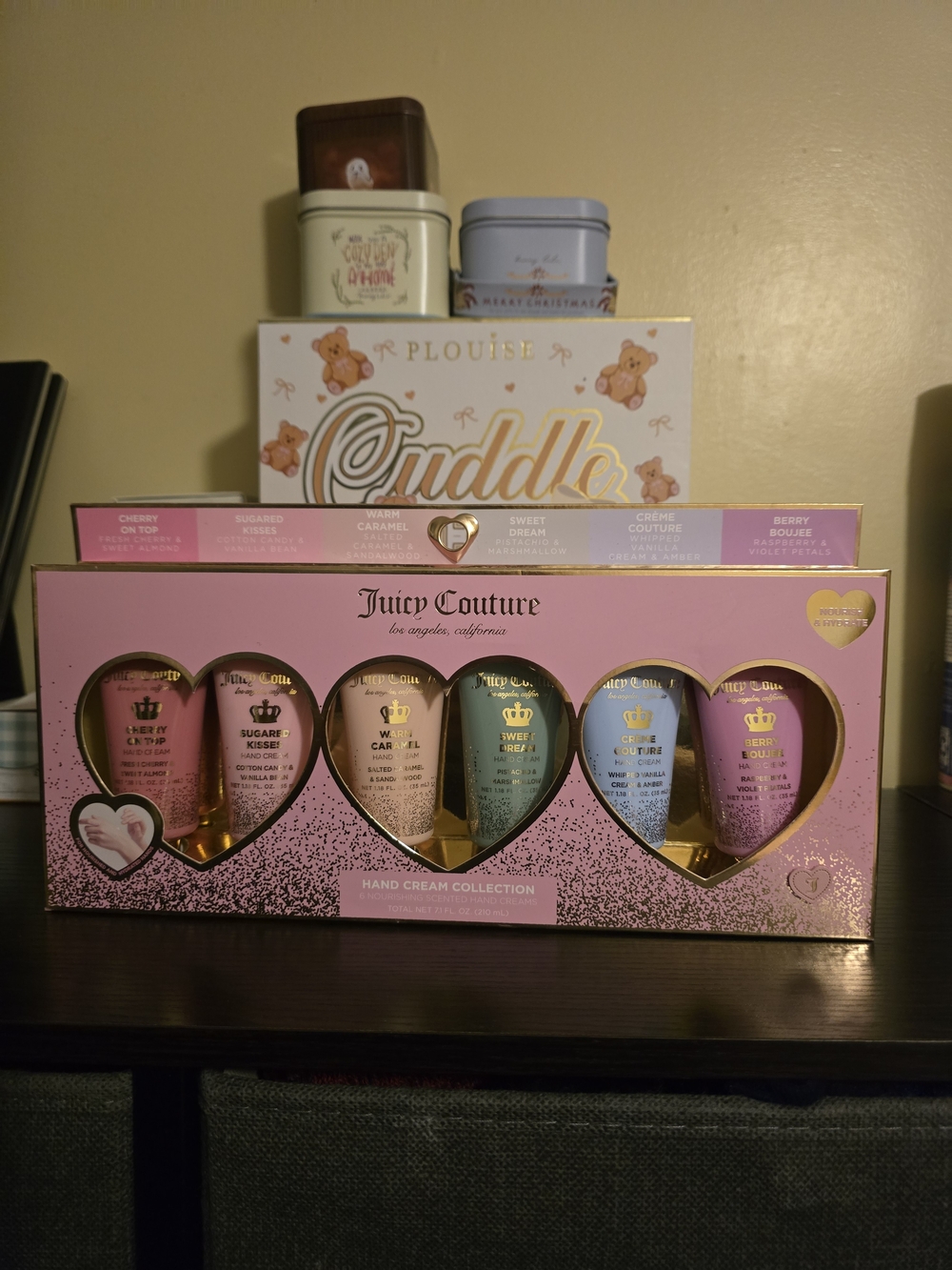 Juicy Couture Pink Hand Cream Collection - Nourishing Bath & Body Set